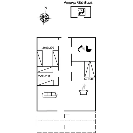 Σπίτι διακοπών Hortensia - 350m From The Sea By Interhome Egernsund